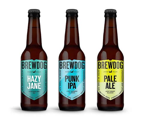 Download Brewdog Hazy Jane Punk Ipa Pale Ale Bottles Wallpaper