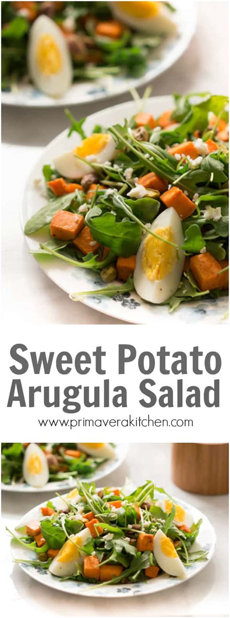 Sweet Potato Arugula Salad Recipe Primavera Kitchen