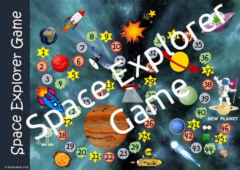 Space Explorer Game Mindingkids