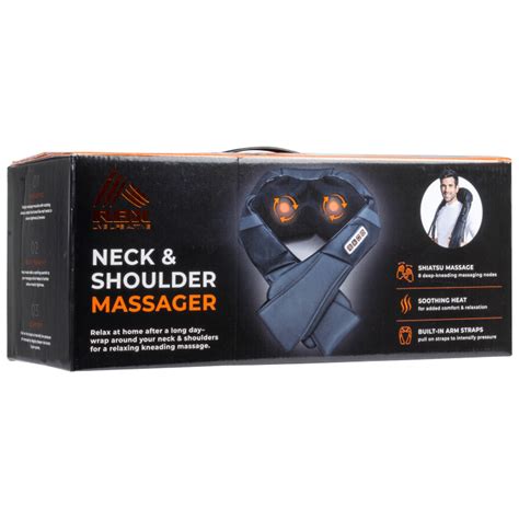 Morningsave Rbx 8 Mode Shiatsu Neck And Shoulder Massager With Heat