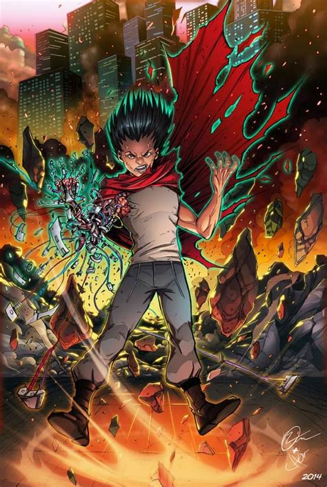 Akria Fan Art By Omar Valdivar Features Crazy Tetsuo Manga Comics