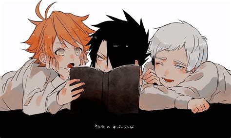 Emma X Ray Tpn Fanart Ray X Norman Explore Tumblr Posts And Blogs