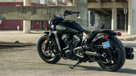 Indian Motorcycle Introduces Its New Scout Bobber Spotter Up