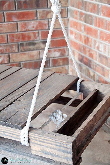 Diy Pallet Swing Simple And Easy Way To Craft Up Your Own Swing Decoist
