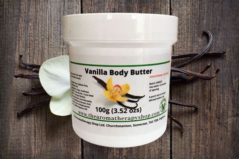 Vanilla Body Butter Gorgeous Vanilla Aroma The Aromatherapy Shop Ltd