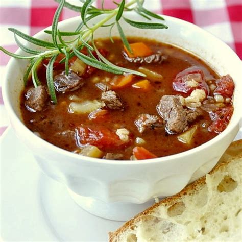 Beef Barley Soup With Tomatoes A Wholesome Comfort Food