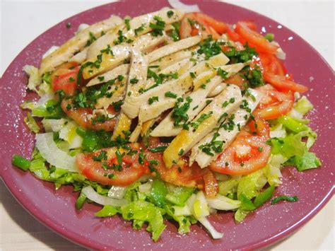 Ensalada De Pollo Y Parmesano Cocina Sin Carné