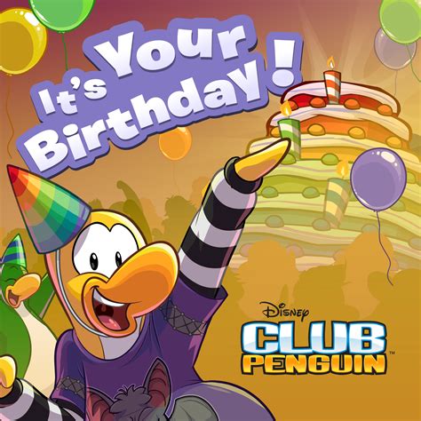 Its Your Birthday Club Penguin Wiki Fandom Powered By Wikia