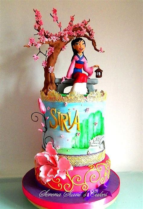 Mulan Cake Decorated Cake By Serena Siani Cakesdecor