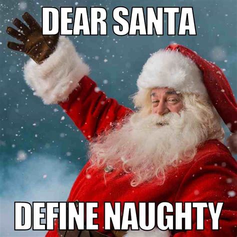 Naughty Christmas Meme