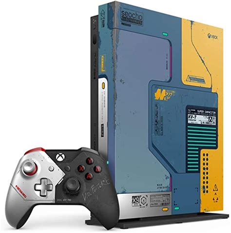 Console Xbox One X 1 To Édition Limitée Cyberpunk 2077 Xone