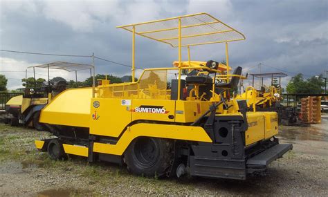 Soon Seng Lee Heavy Equipment Plt Sumitomo Ha60w Asphalt Finisher Paver