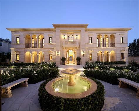 Spectacular Limestone Mansion In Los Angeles Ca Homes Of The Rich