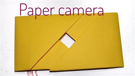 Easy Paper Camera Origami Camera Youtube