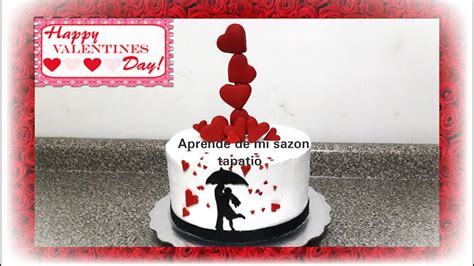 Pastel San Valentin Corazonespastel Dia Del Amor Y La Amistadcake San