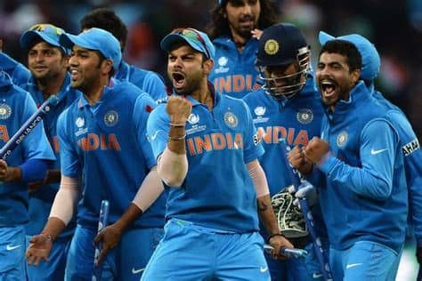 The official page of indian cricket team. Cricket: India beats England for Champions Trophy ...