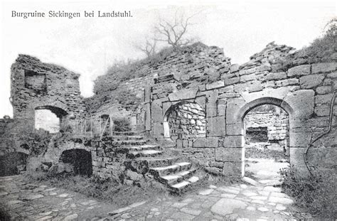 Landstuhl Burgruine Sickingen Bei Landstuhl Ch Teau De Franz Von