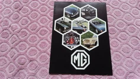 Mg Mgb Gt Midget Brochure Catalog Brochure English In Color