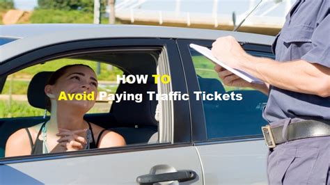 How To Avoid Paying Traffic Tickets Njmcdirect
