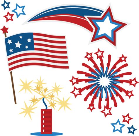 4th Of July Fireworks Clip Art
