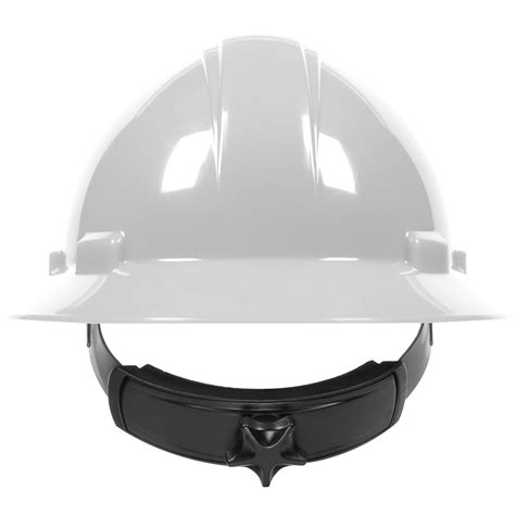 Type Ii Full Brim Hard Hat With Hdpe Shell 4 Point Textile Suspension