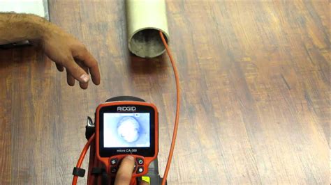 Gap Power Ridgid Sewer Camera Instructional Video Youtube