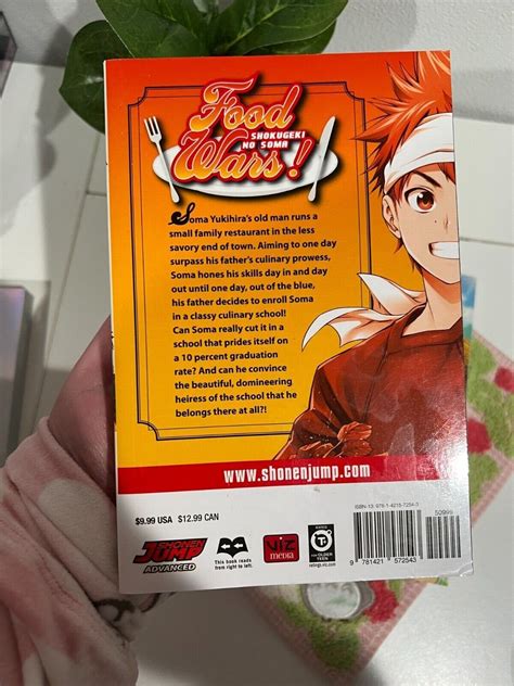 Food Wars English Manga Volumes 1 And 3 Ebay