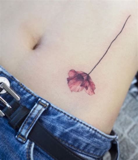 16 Delicate Flower Tattoos Just In Time For Your New Spring Ink