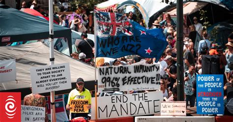 Extremism Visible At Parliament Protest Has Grown In Nz For Years Is Enough Being Done Rnz News