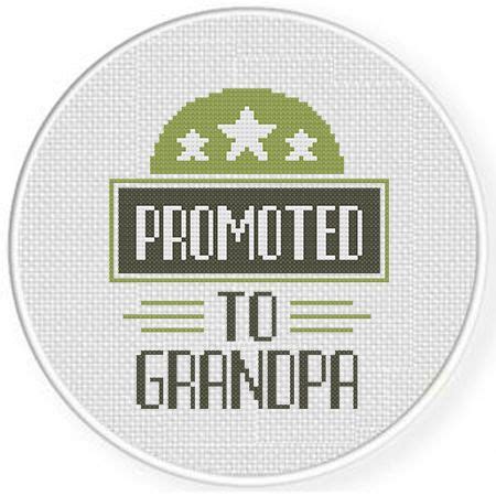 Elon college cross stitch patterns. Promoted To Grandpa Cross Stitch Pattern in 2020 | Cross ...