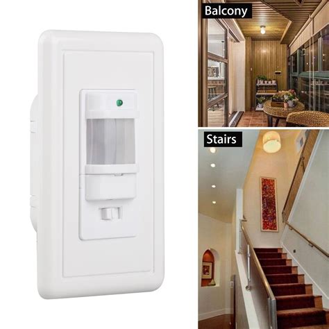 Eeekit Pir Motion Sensor Light Switch Wall Switch For Indoor Use
