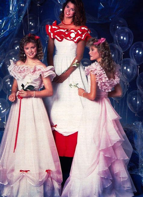 100 Vintage 80s Prom Dresses See The Hottest Retro Styles Teen Girls
