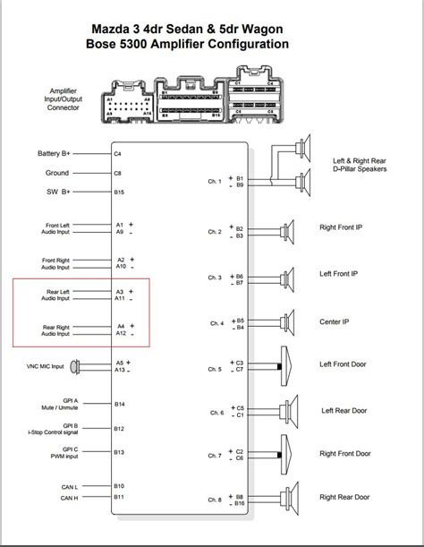 Subwoofer level control output (for optional wired remote). Audio Control Lc6i Wiring Diagram - Wiring Diagram Schemas