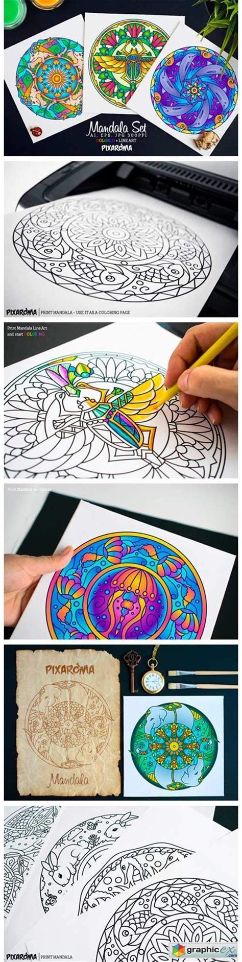 Free Free 171 Layered Peacock Mandala SVG PNG EPS DXF File