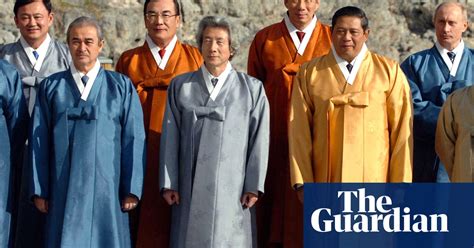 Awkward Apec Fashion What World Leaders Wore In Pictures World News The Guardian