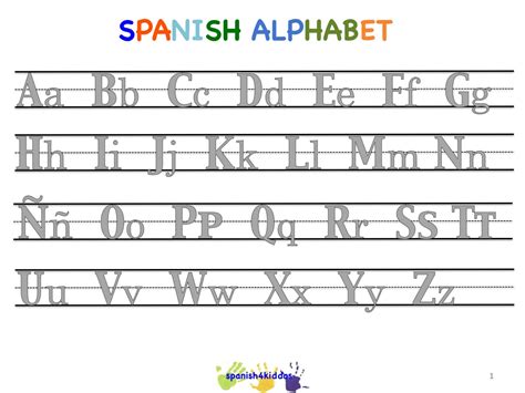 *free* shipping on qualifying offers. Spanish Alphabet Writing Lesson • Spanish4Kiddos ...