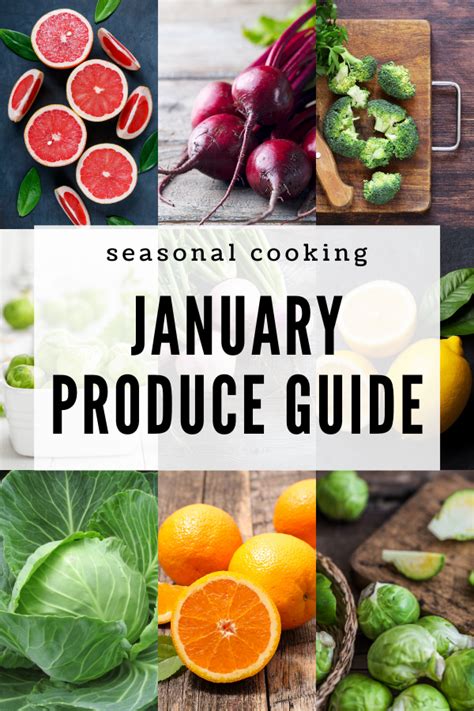 January Seasonal Produce Guide