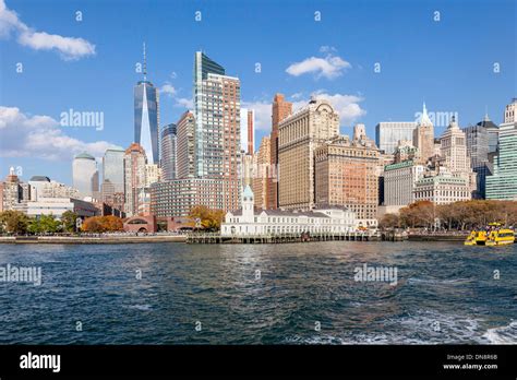 Skyline Of Manhattan And Midtown New York City From The East River And