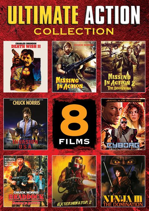 Best Buy Ultimate Action Collection 8 Films Dvd