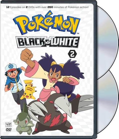 Pokemon Black And White 2 2pc Dvd Region 1 Ntsc Us Import