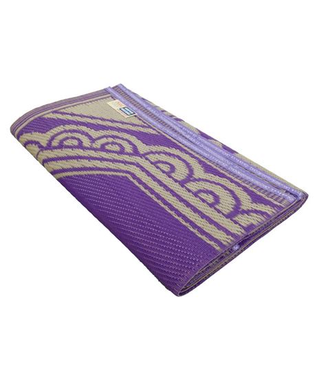 Heated floor mats are specially designed mats that come with an inbuilt electrical circuit for heating the house. Sahil Multipurpose Mats Violet Floral Design Large Floor ...