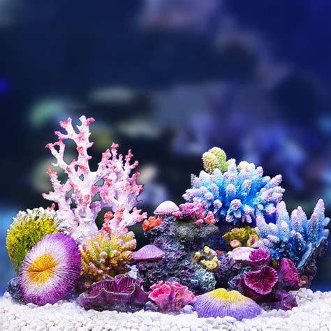 Discount Decorations Resin Artificial Coral Aquarium Decoration Fish