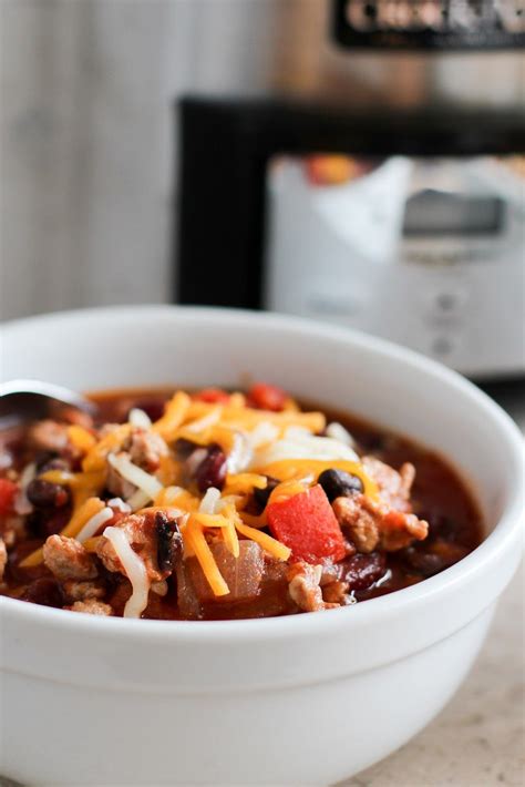 Slow Cooker Turkey Chili Cooking Video Lake Shore Lady Slow
