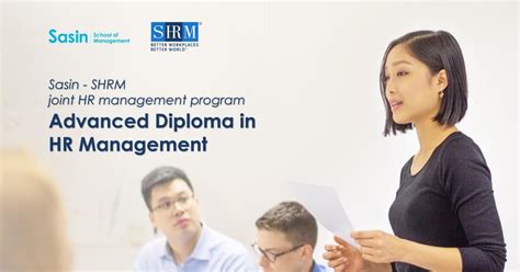 Sasin And Shrm To Offer Advanced Diploma In Hr Management Techsauce