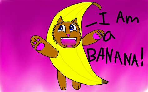 I Am A Banana Banana Cat Little Sis Tweety Get Fit Banana Cat