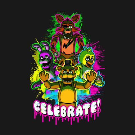 Five Nights At Freddys ‘celebrate T Shirt