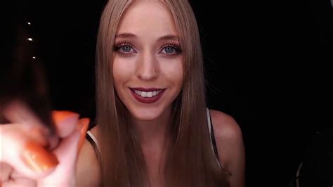 Asmr Sleep And Tingle Inducing Visual Asmr With Breathing Sounds And White Noise Rode Mics