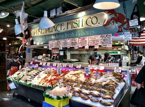 Pike Place Fish Is The Famous Spot Where The Guys Throw Fish At Pike