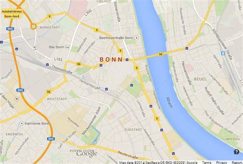 Map Of Bonn
