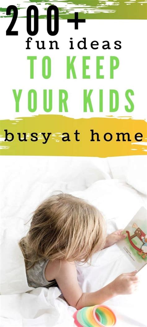 How To Keep Busy At Home When Your Kids Are Driving You Crazy